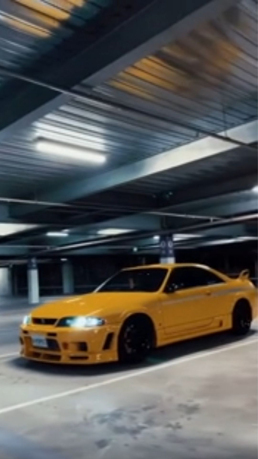 New feature coming up soon with this yellow R33 GTR