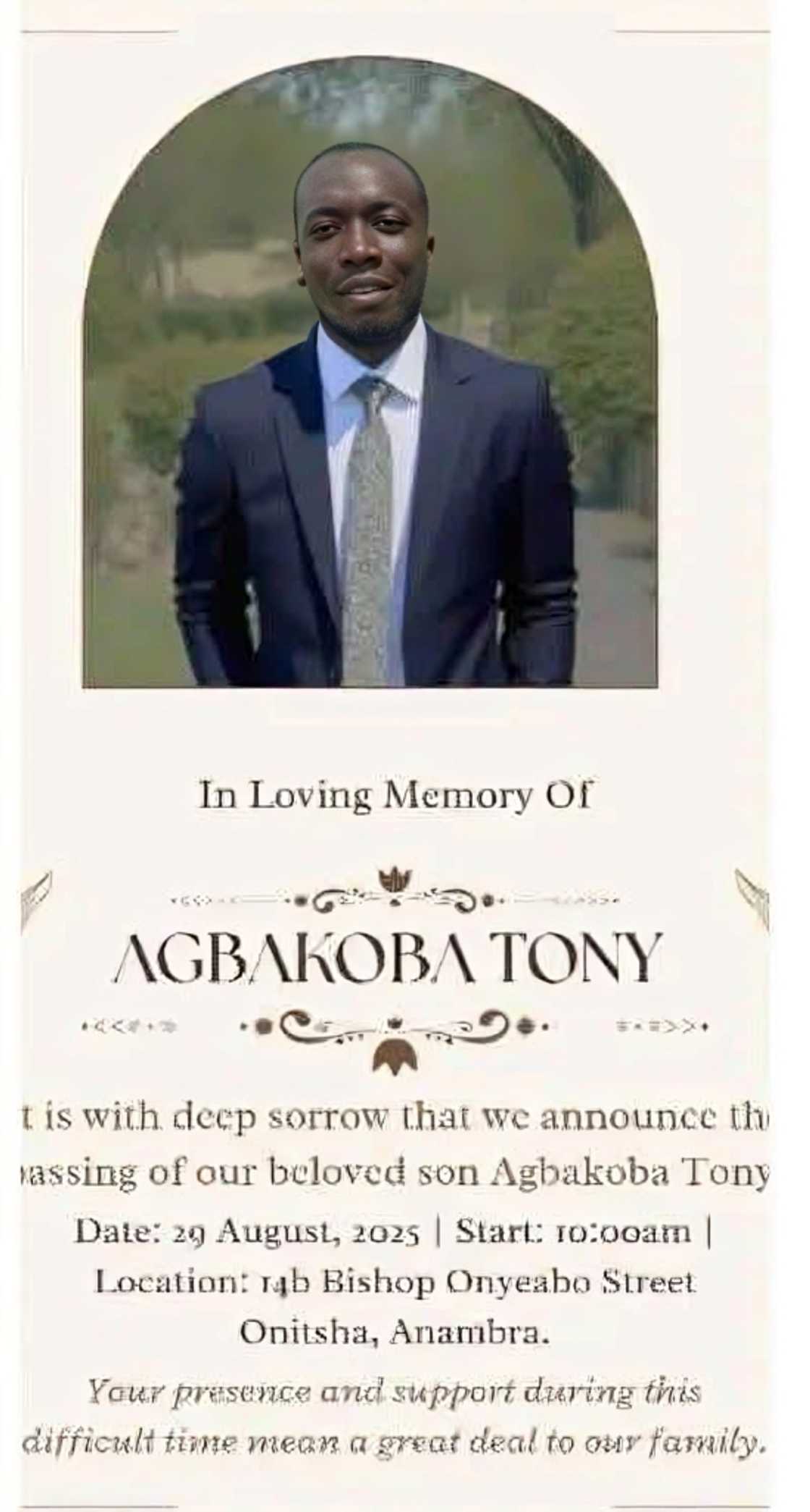 Man Dies 1 Month After Graduating from National Youth Service, Friends Mourn Him on TikTok Source: TikTok