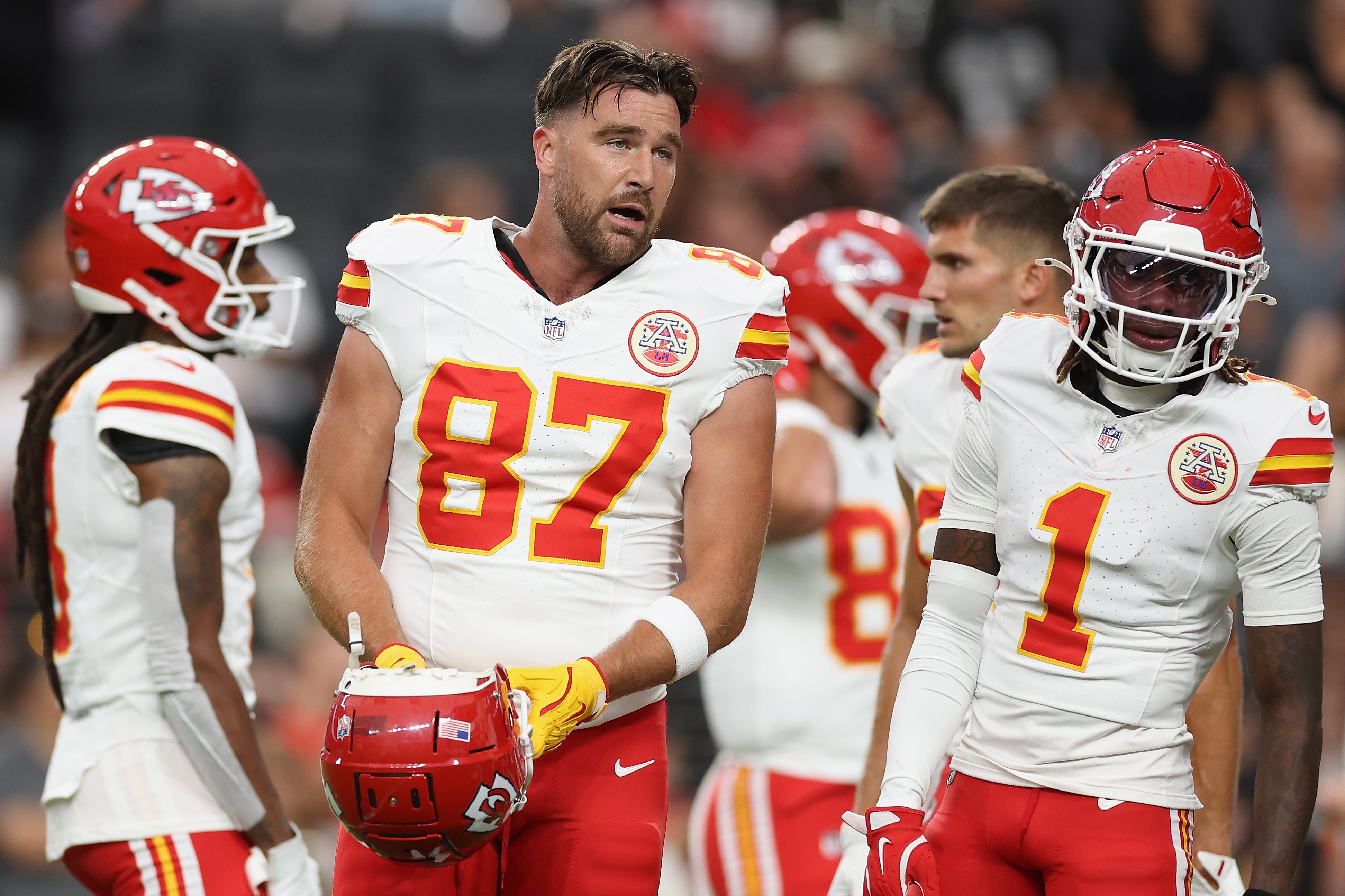 Chiefs' Travis Kelce Speaks Out on Causing Xavier Worthy Injury
