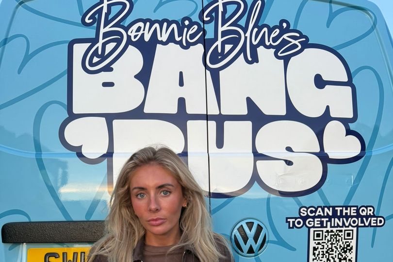 Bonnie Blue risks more backlash targeting teen lads with sick Freshers week bus stunt