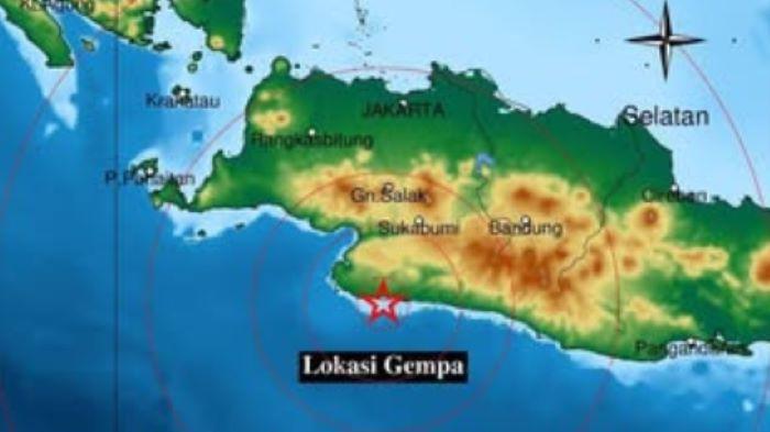 Info Gempa Cianjur Terkini: Pusat Gempa Sukabumi 2 Menit Lalu