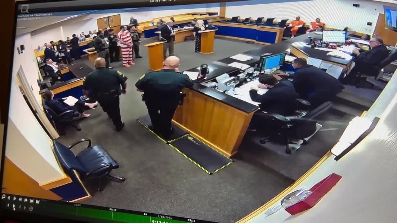 Martin County inmate charges at judge during hearing