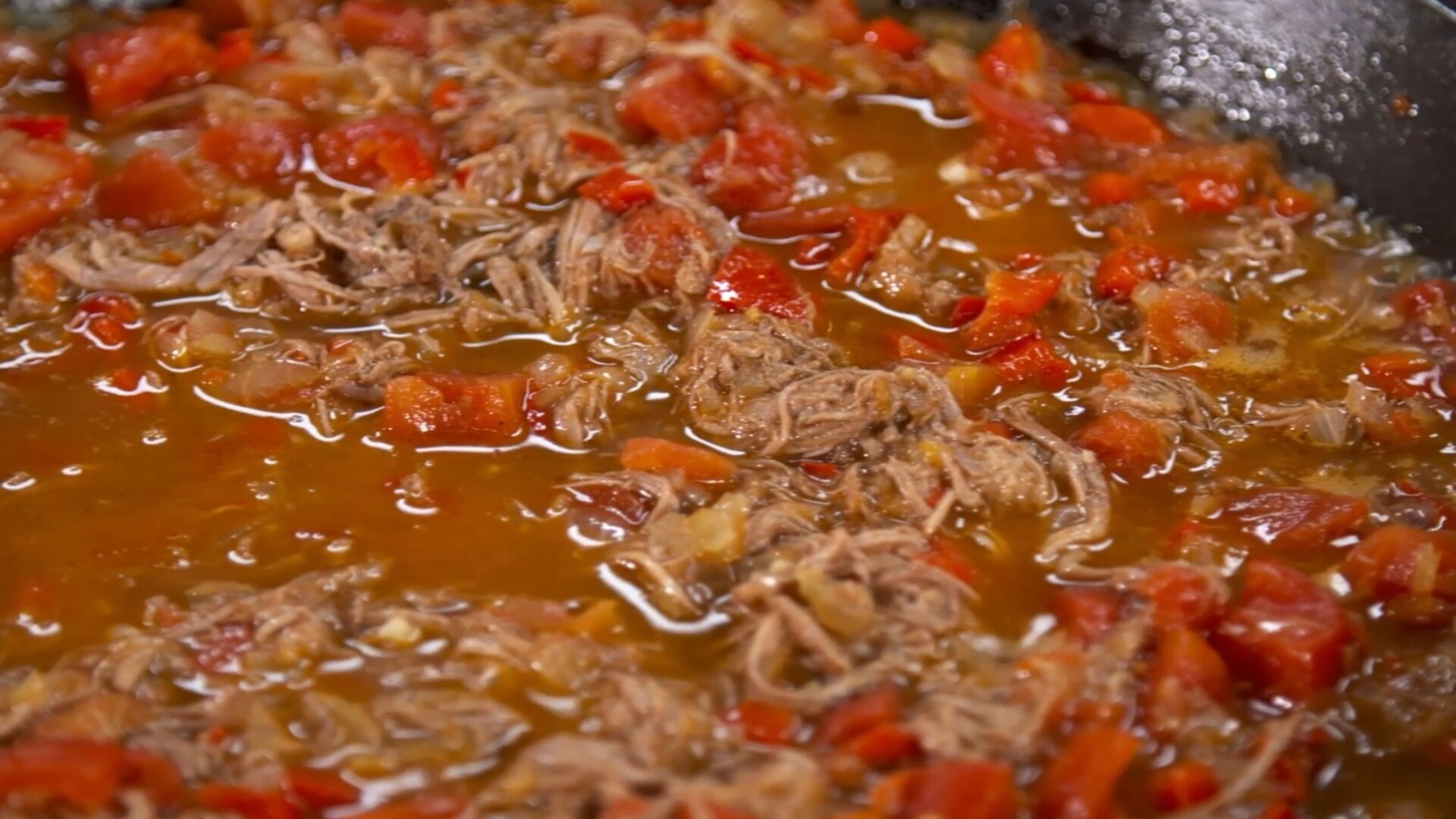 Geschnetzeltes Rindfleisch nach venezolanischer Art mit Sofrito und ...