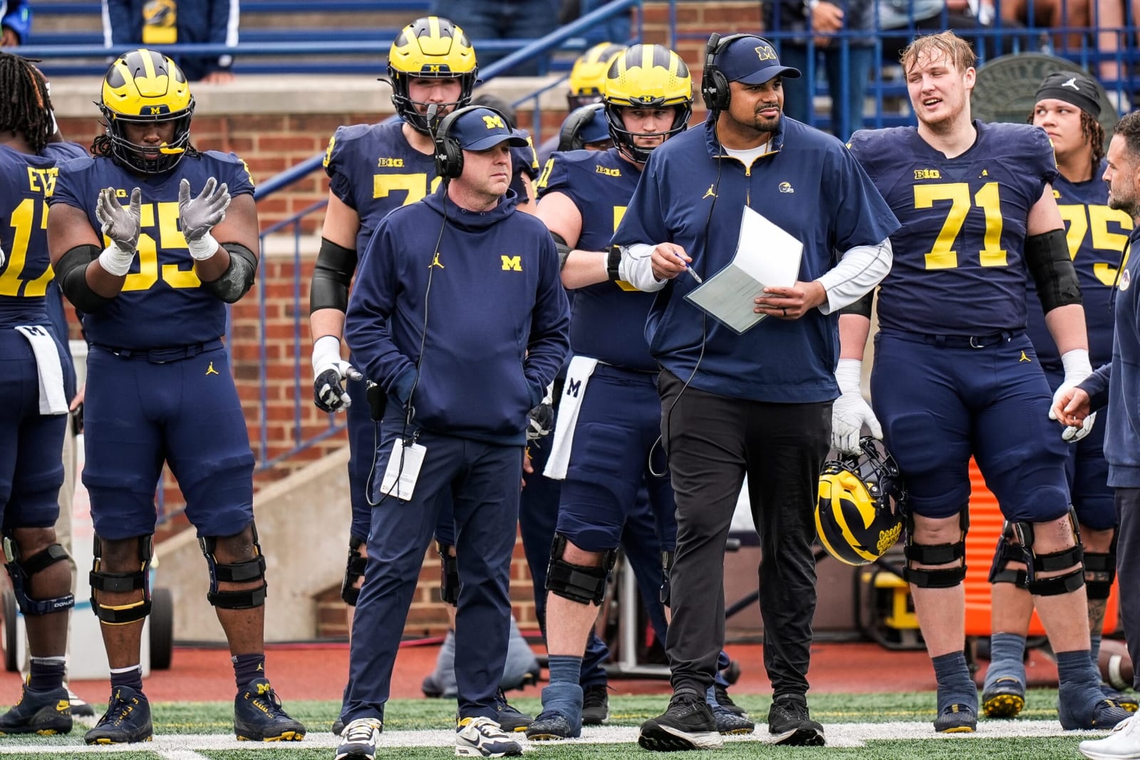 Everything Michigan OC Chip Lindsey said during his pre-Central ...