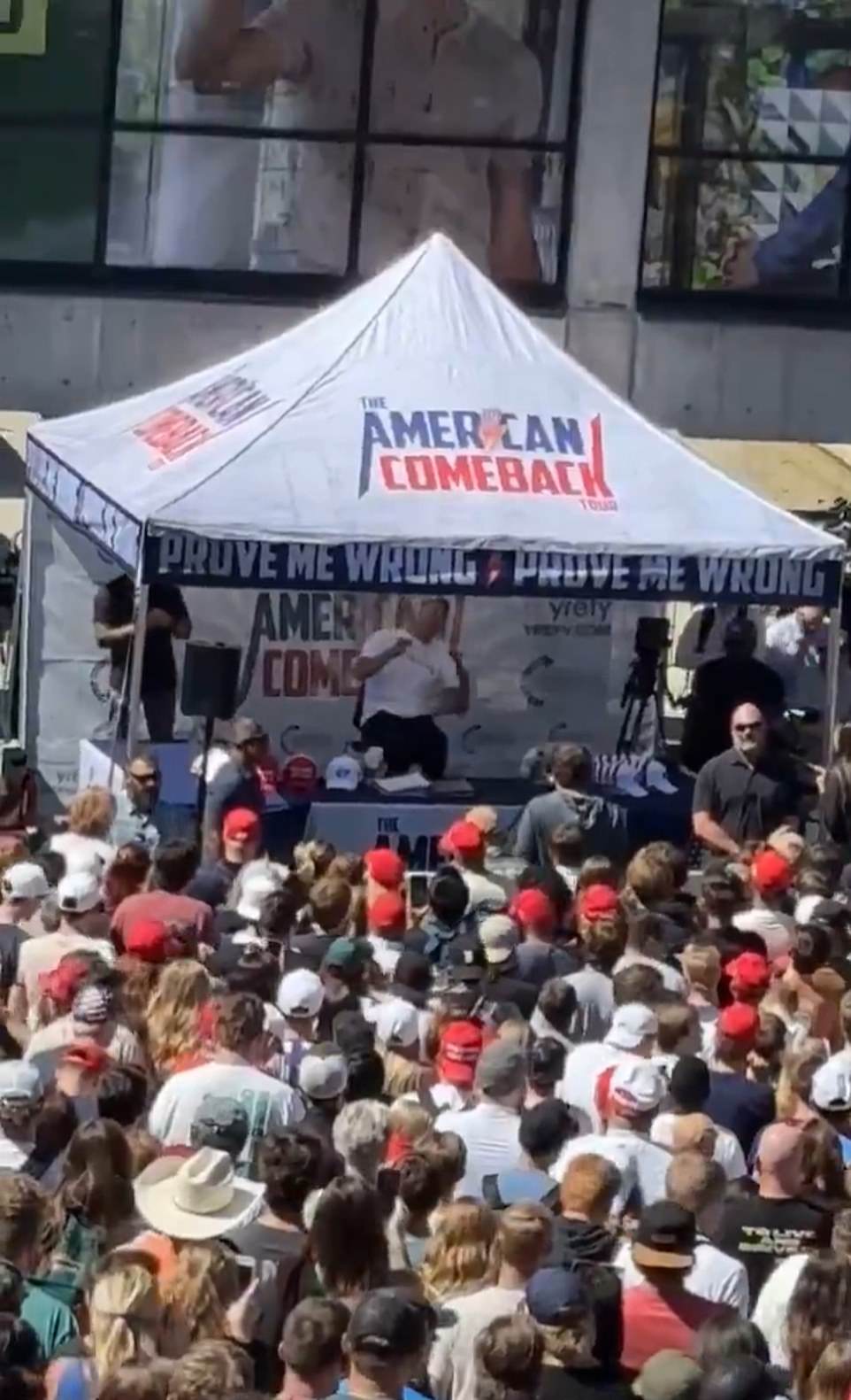 Charlie Kirk gunman is still at large, official claims