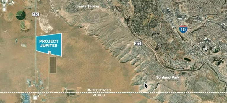 How much water will the $165 billion data center near El Paso use ...