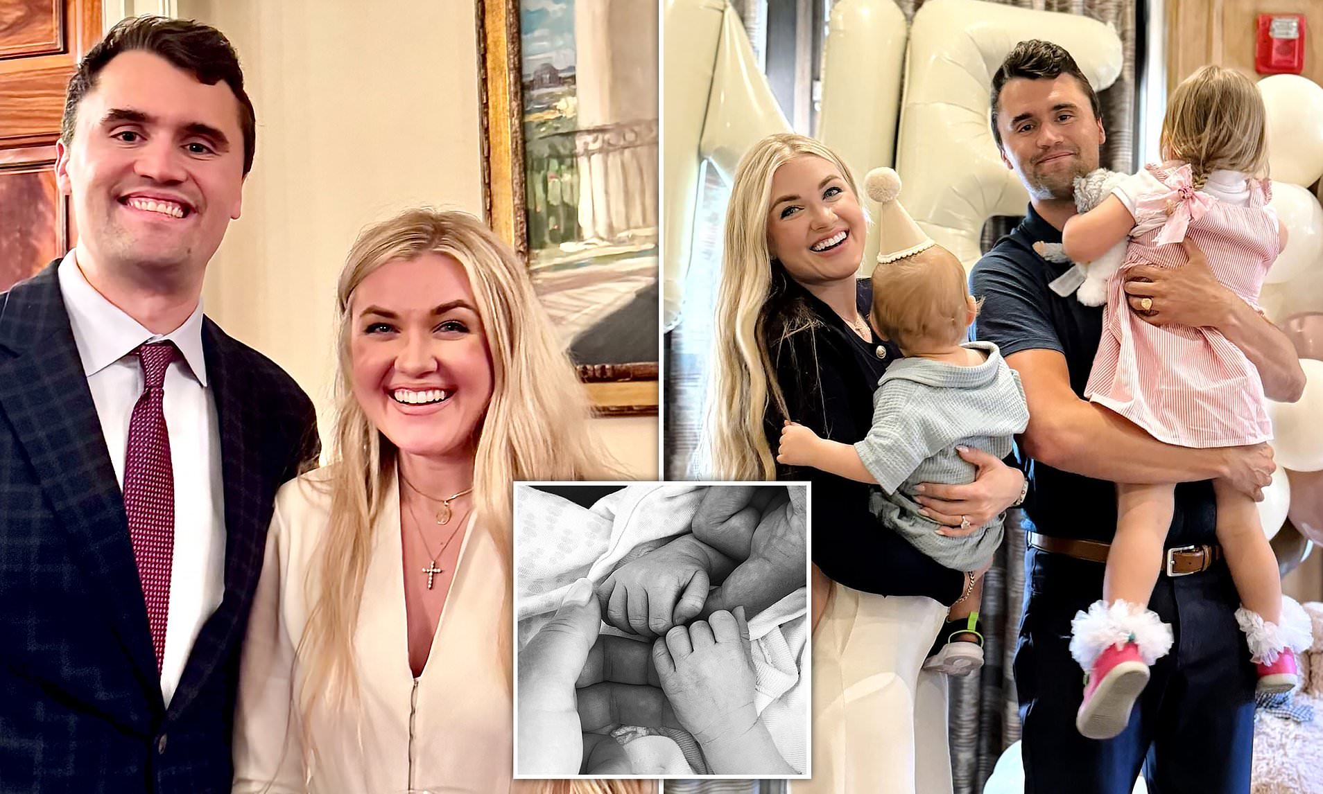 Charlie Kirk's wife left behind with two young children after conservative activist is fatally shot