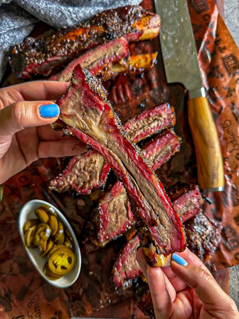 Smoked beef back ribs recipe