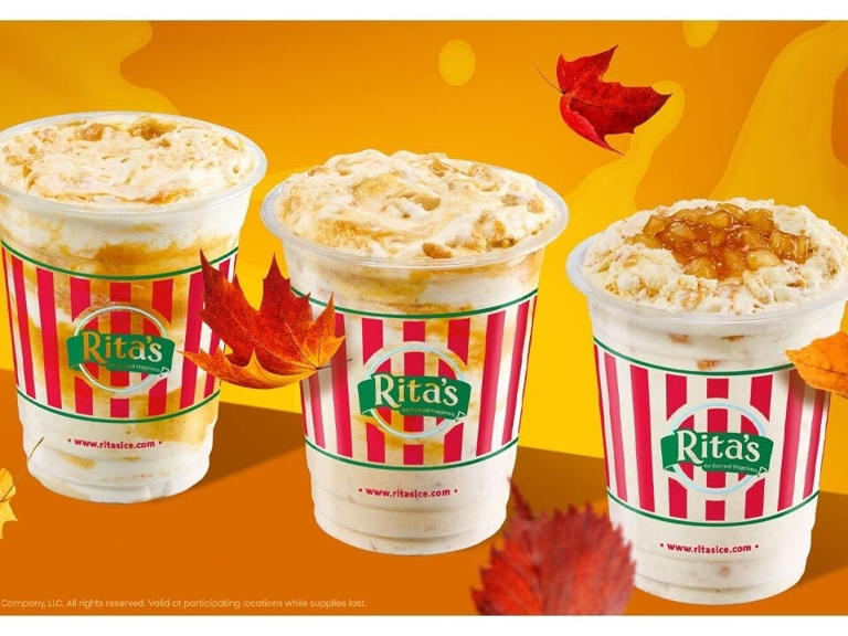Rita's Italian Ice Rolls Out Fall Flavors