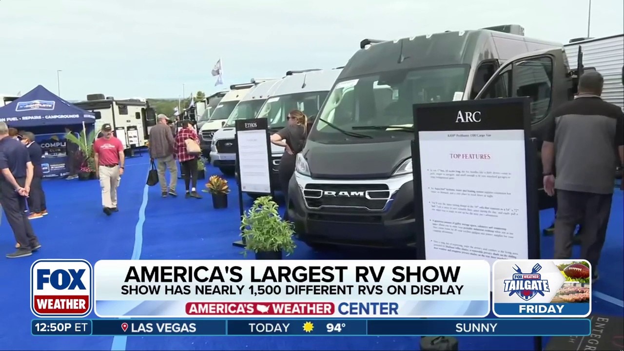 America's largest RV show ongoing in Pennsylvania