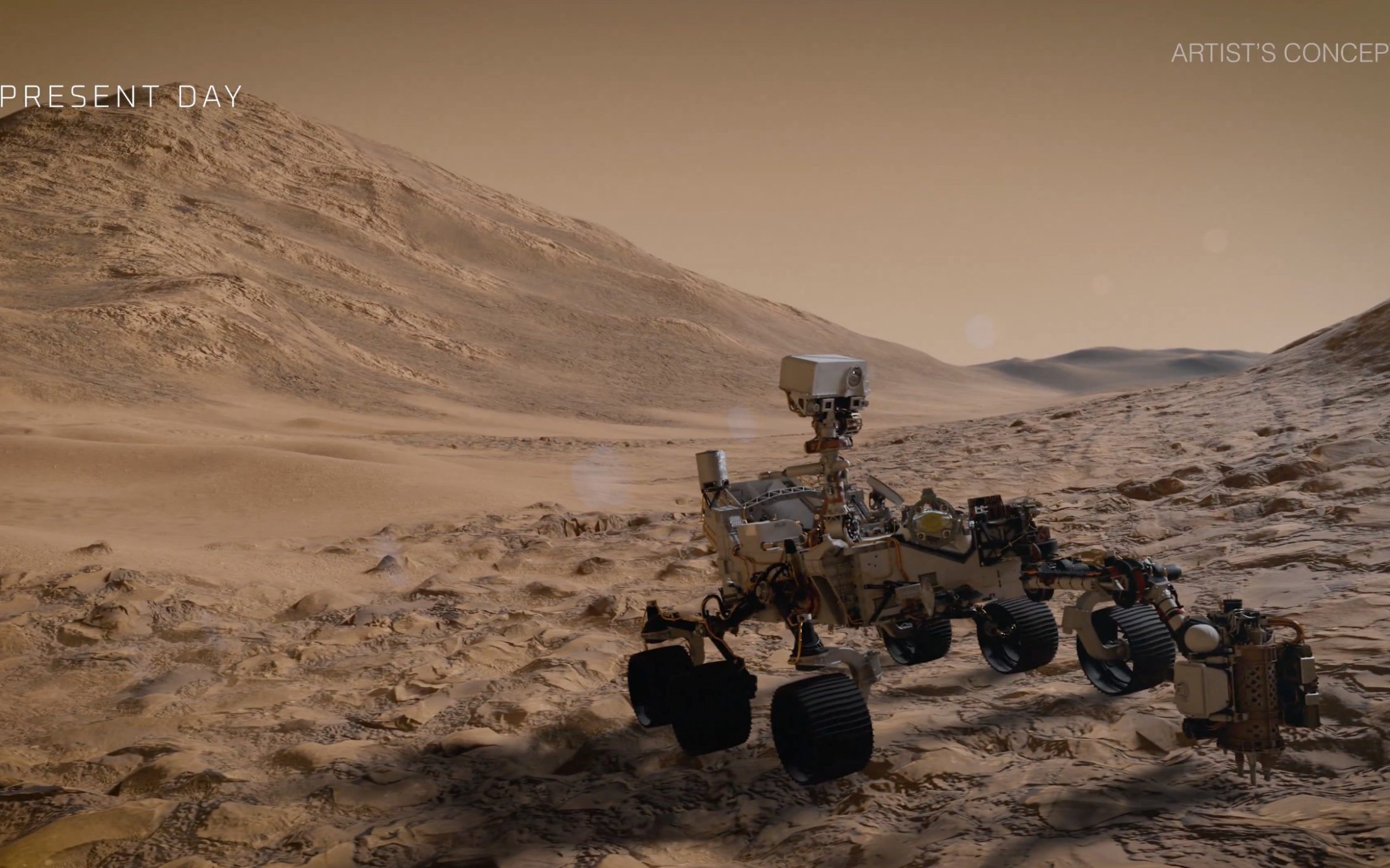 The Perseverance rover