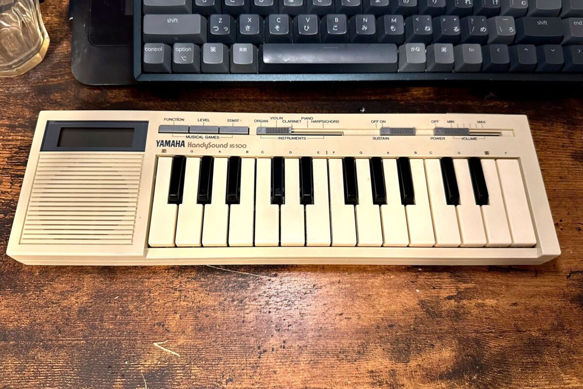 ハードオフで発見した40年前の楽器、驚きの機能に衝撃走る 「さすが