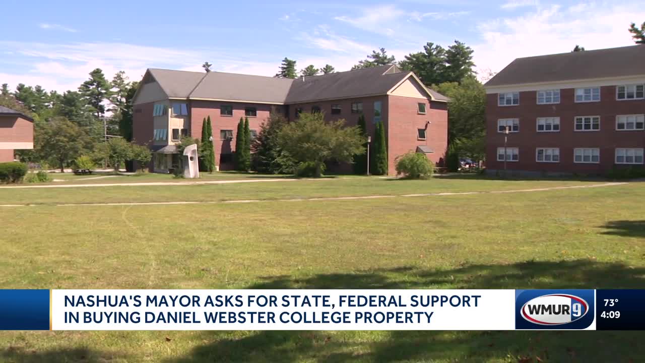 Nashua mayor seeks support to buy Daniel Webster College property