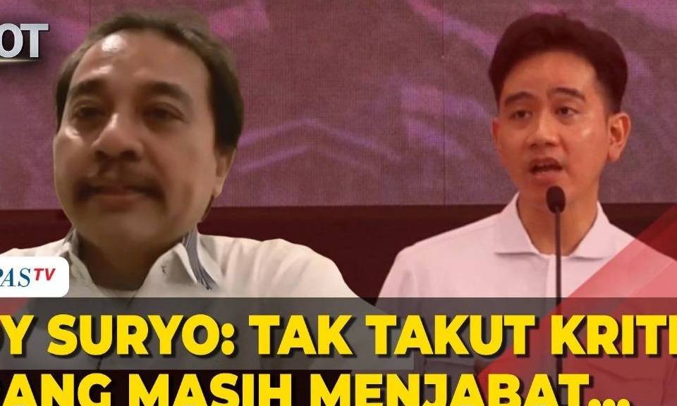 Alasan Roy Suryo Tantang Riwayat Pendidikan Gibran: Tidak Takut Kritik Pejabat