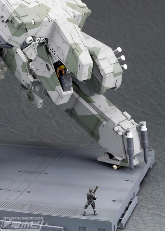 メタルギア ソリッド』核搭載二足歩行戦車「メタルギアREX」の