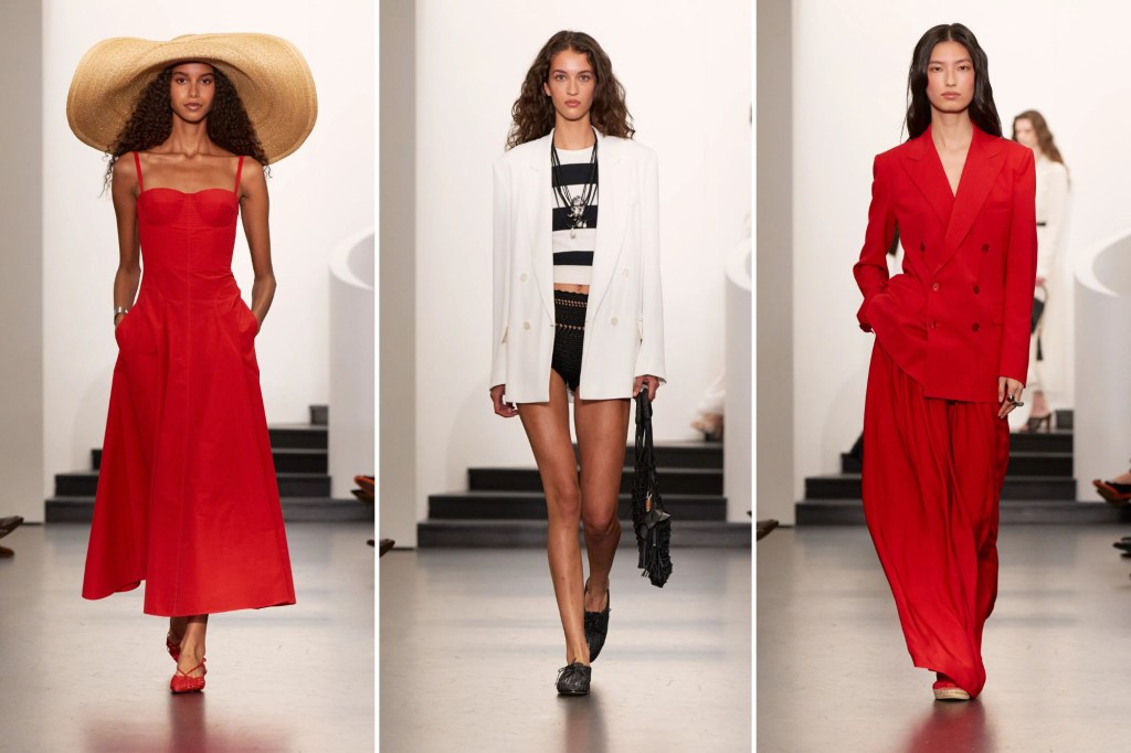 Ralph painted the town red – and black and white. Isidore Montag / Gorunway.com