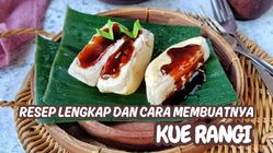 Resep Kue Rangi Tradisional: Rasanya Manis dan Lezat, Mudah Dibuat!