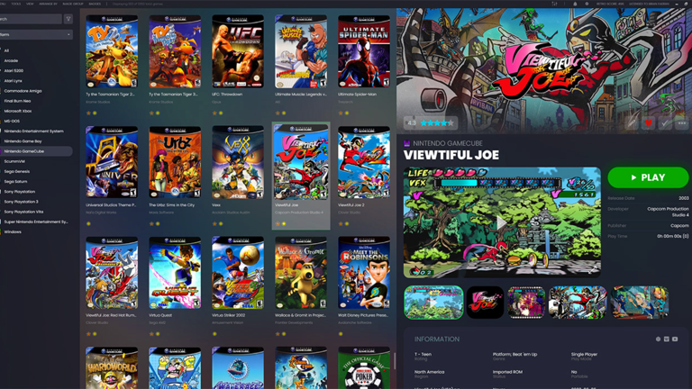 Viewtiful Joe in LaunchBox