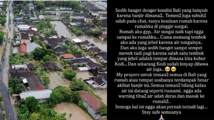 Banjir Bandang Bali, 9 Orang Tewas, Nana Mirdad: Air Datang Seperti Tsunami