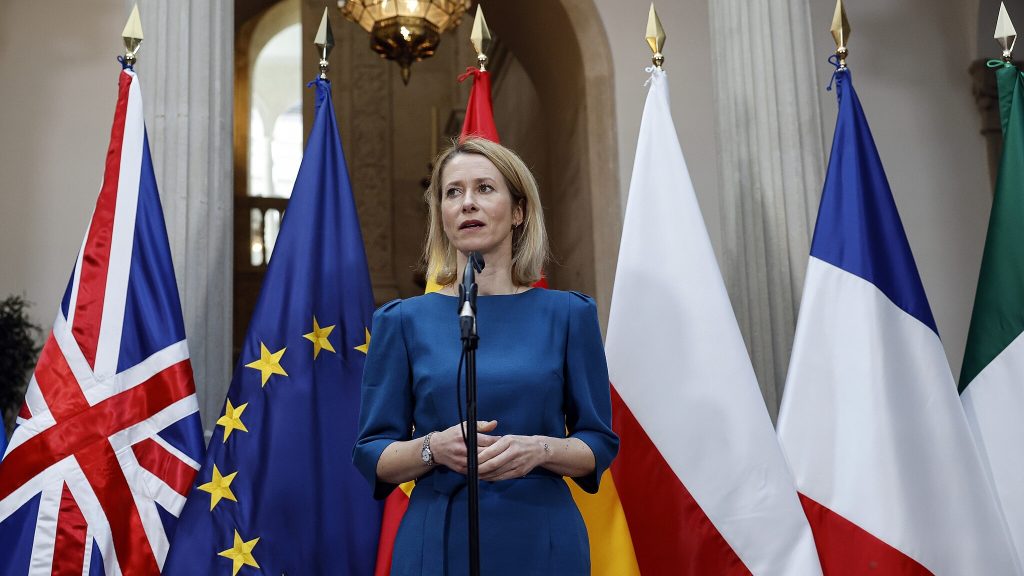 Kallas utmanar Putin: ”Tiden har vänt”