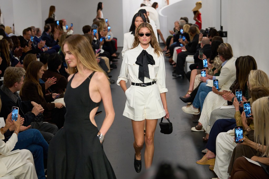 Models paraded down the runway for the finale. Filippo Fior / Armando Grillo / Gorunway.com