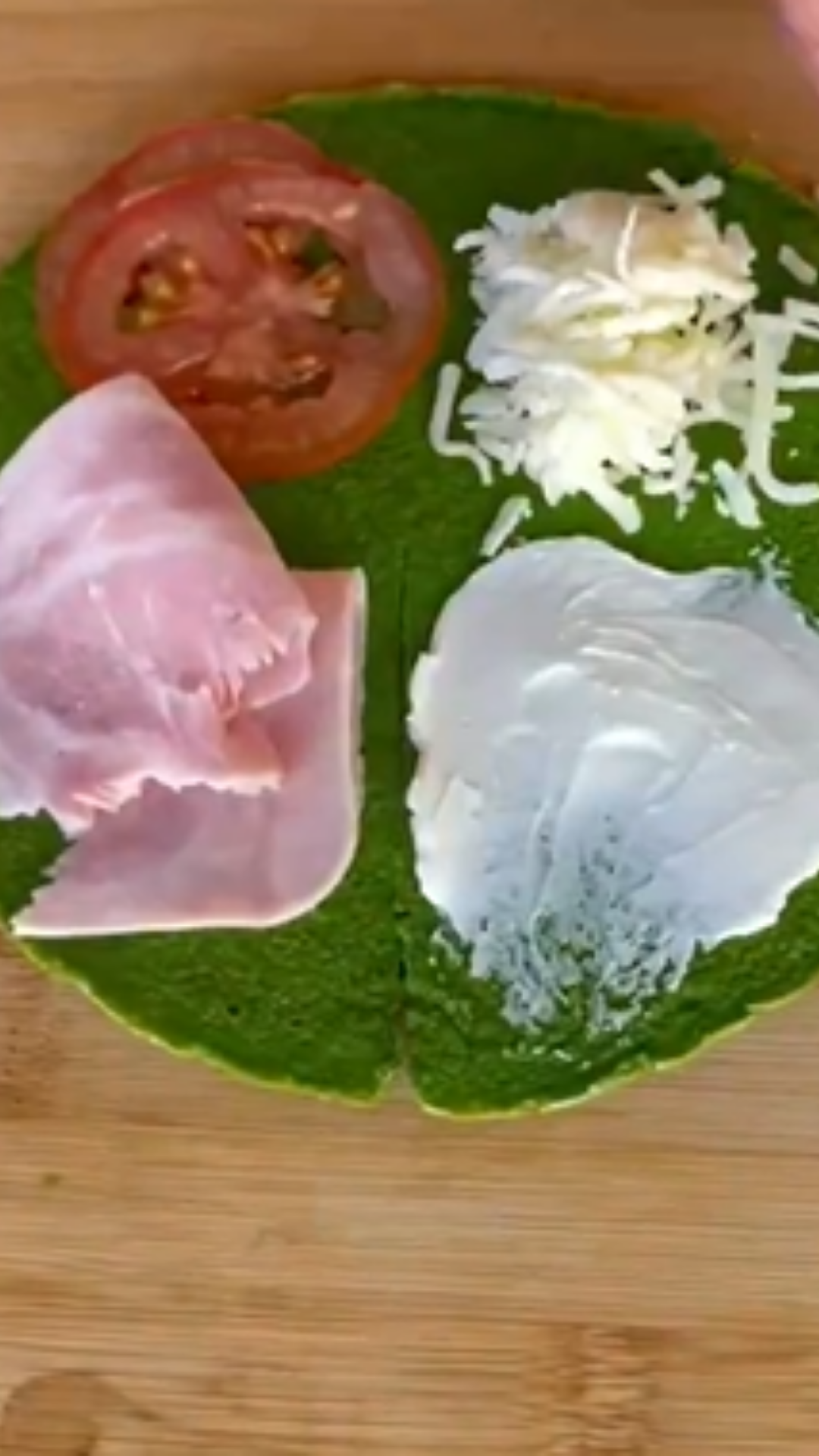 Tortillas de Espinacas con 2 Ingredientes