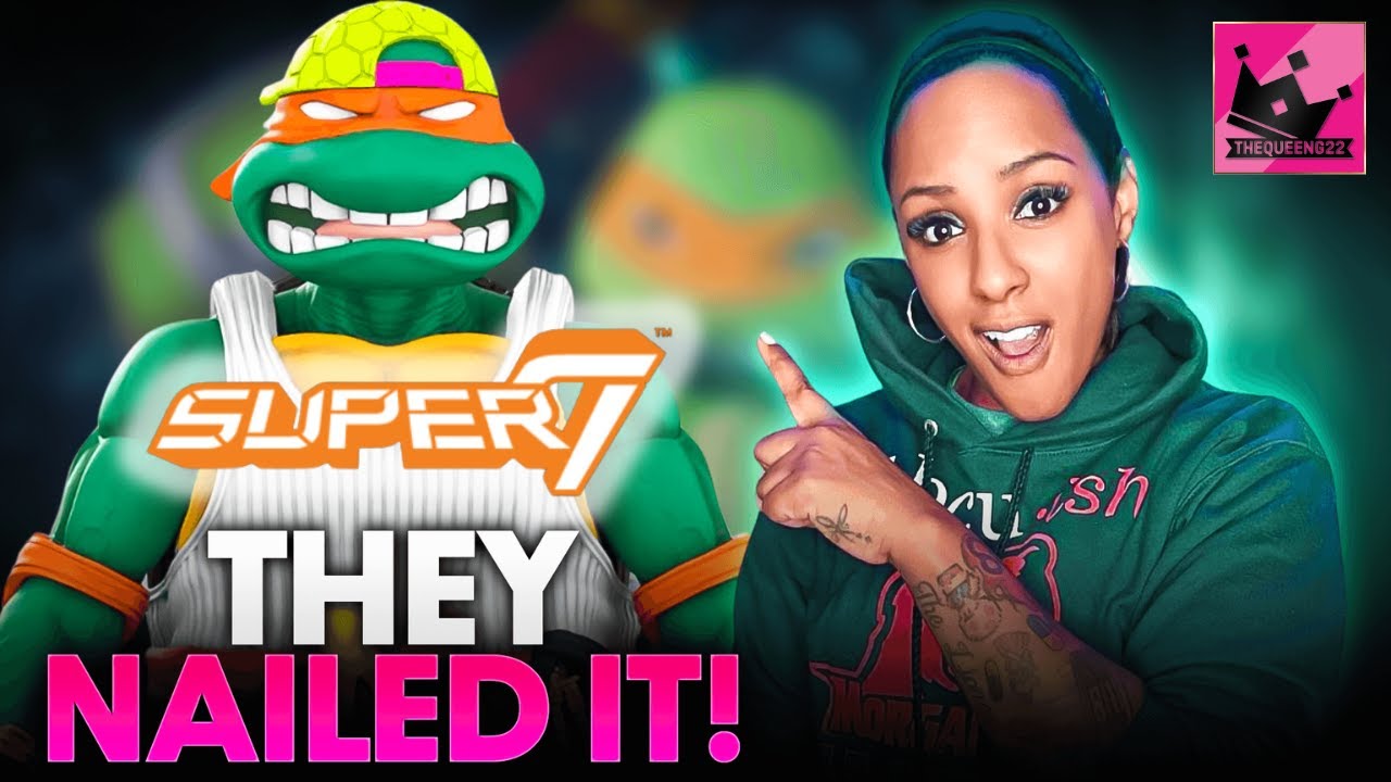 Super7 TMNT Rappin’ Mike unboxing – the ultimate turtle figure!