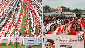Assam: Over 17,000 Students Sing Bhupen Hazarika's Iconic Song 'Manuhe