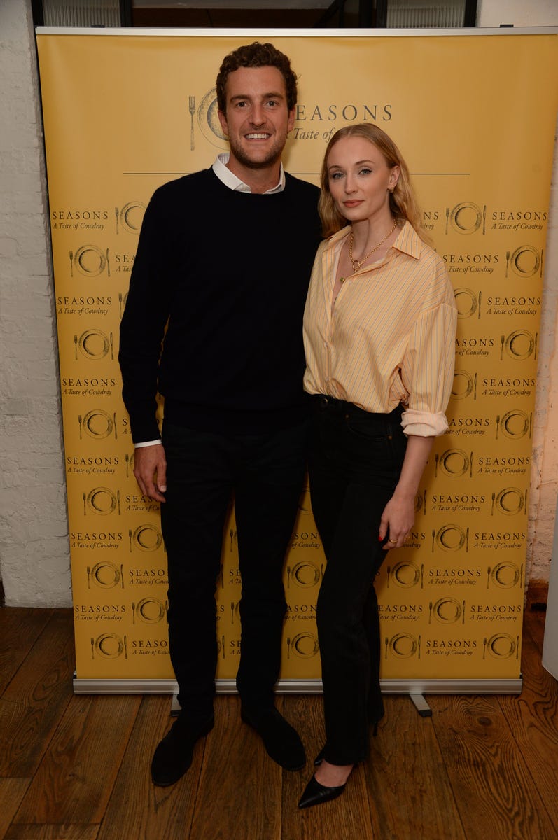 Sophie Turner Puts a Business Spin on Butter Yellow for a Date Night