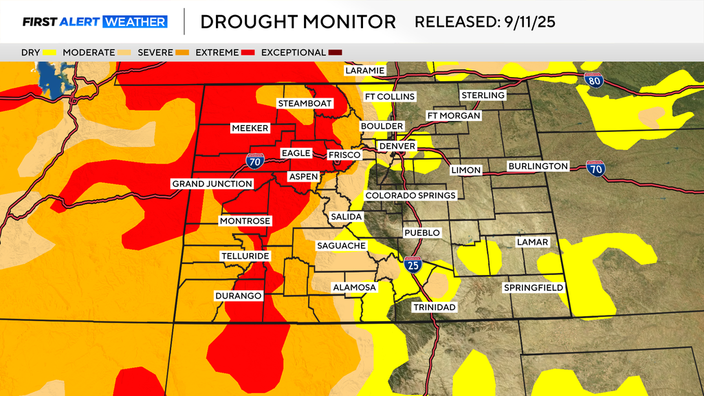 Widespread drought grips western Colorado Widespread drought grips western Colorado