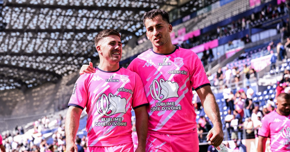 Maillot basket Stade Français porté n°12 SKFF shirt
