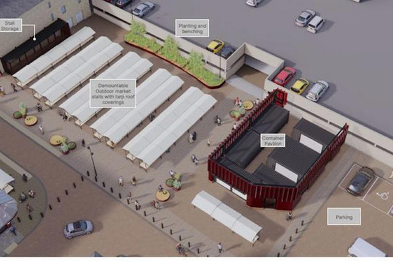 Council defends Huddersfield market plan after major blow