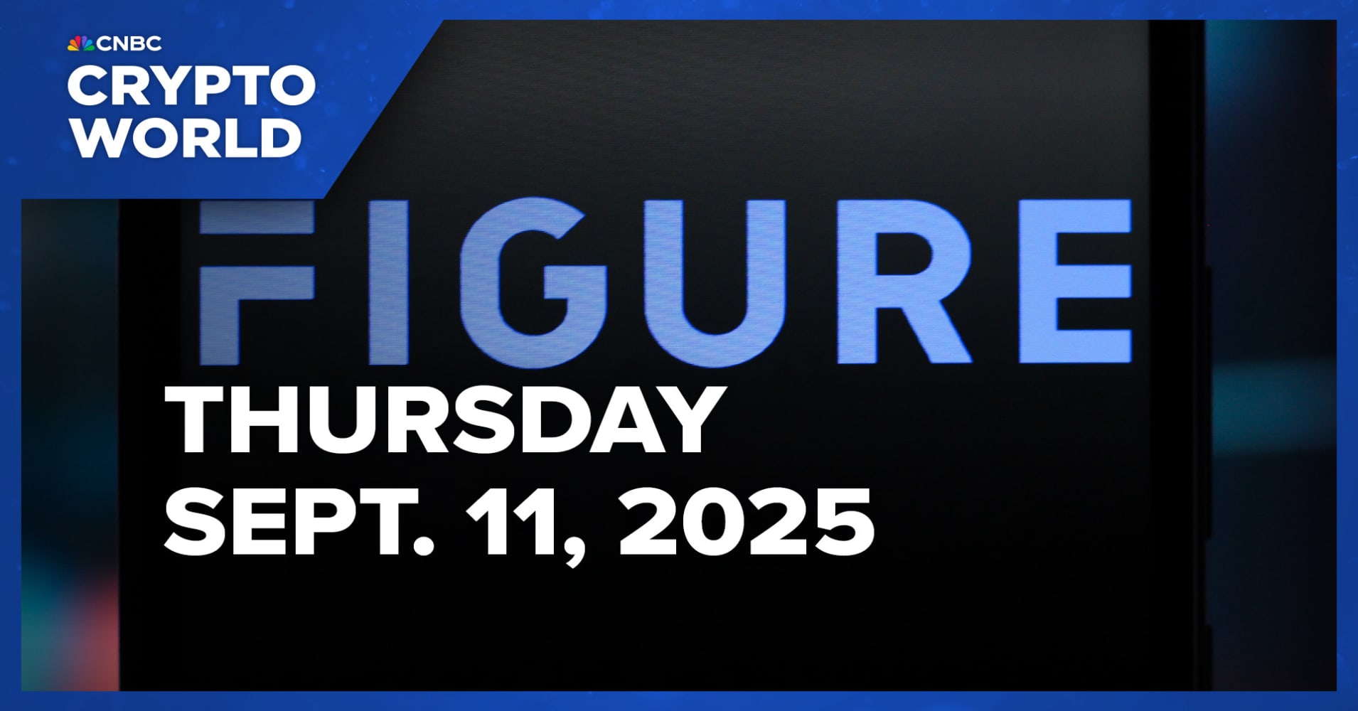 Blockchain lender Figure pops in public debut as crypto IPO momentum  continues: CNBC Crypto World | Watch