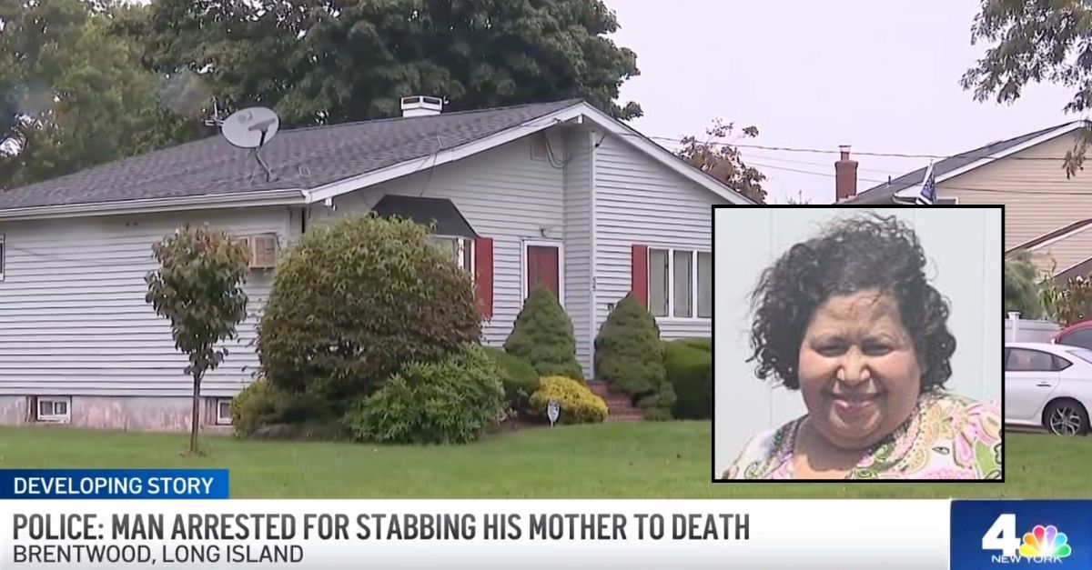 Son stabs mom to death in home they shared across from elementary