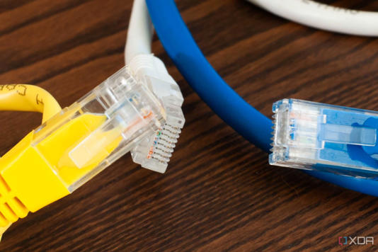 Ethernet or RJ45 cable connectors