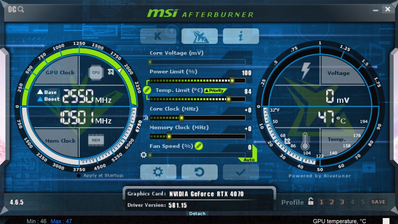 Upcoming MSI Afterburner update adds heatmap to V/F curve to show your ...