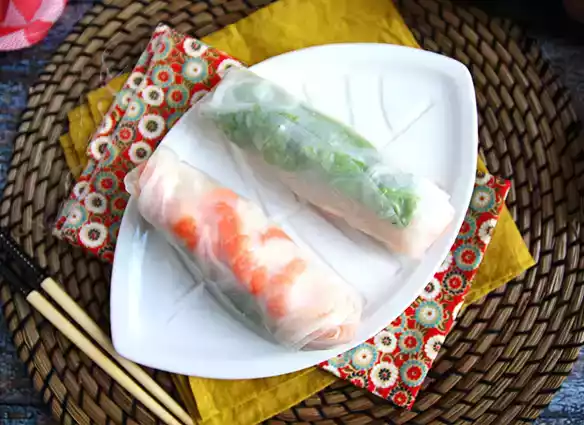 Spring rolls - shrimp and chicken