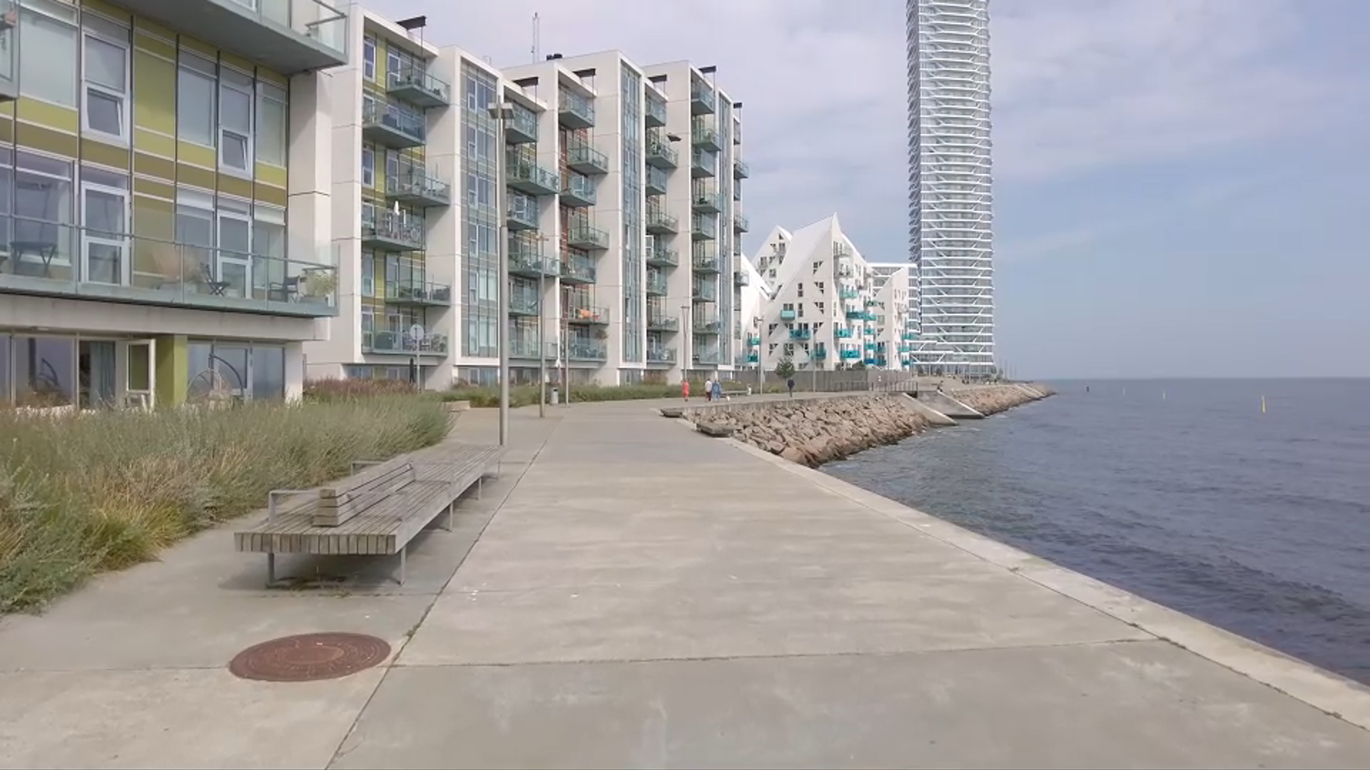 Aarhus Ø, Denmark – New Urban District Tour 4K
