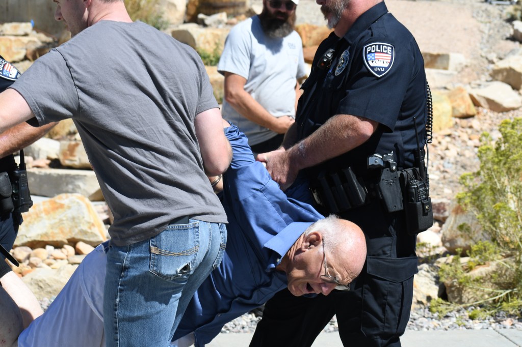 Zinn, Utah man detained in viral footage after Charlie Kirk