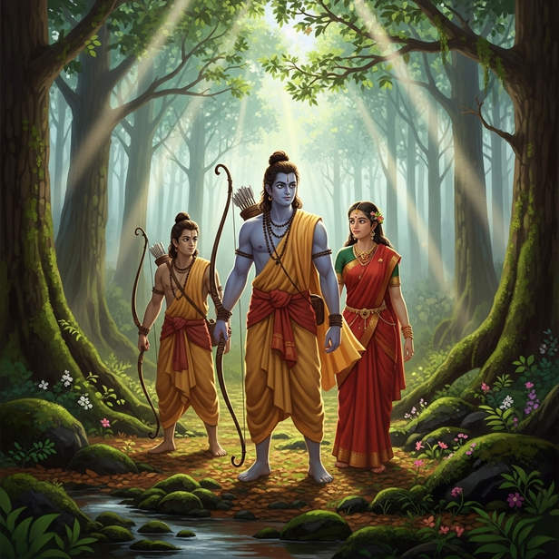 Patience turns exile into strength