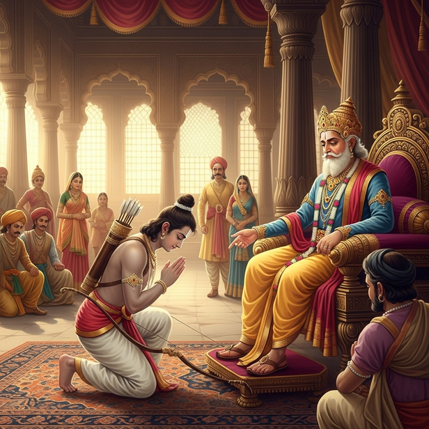 Rama’s silence was his deepest obedience
