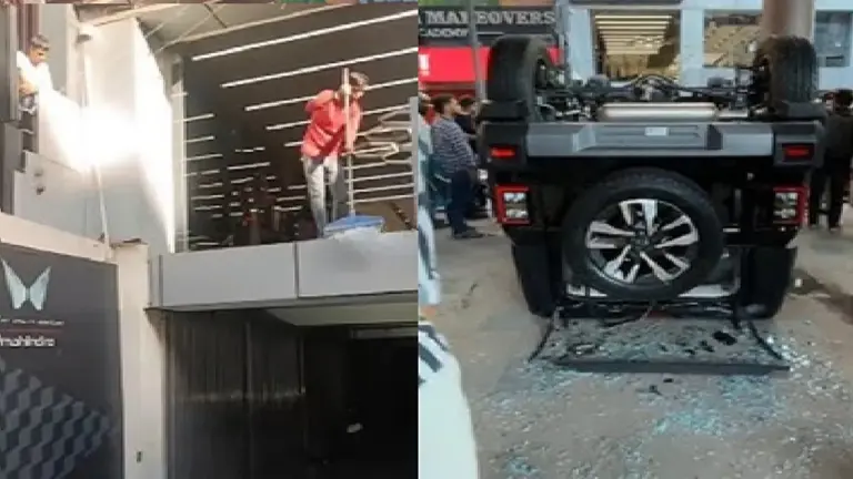 Delhi Thar Incident: Woman, Who Accidentally Flies New SUV Out Of First Floor Of Showroom, Releases Video Message | Watch