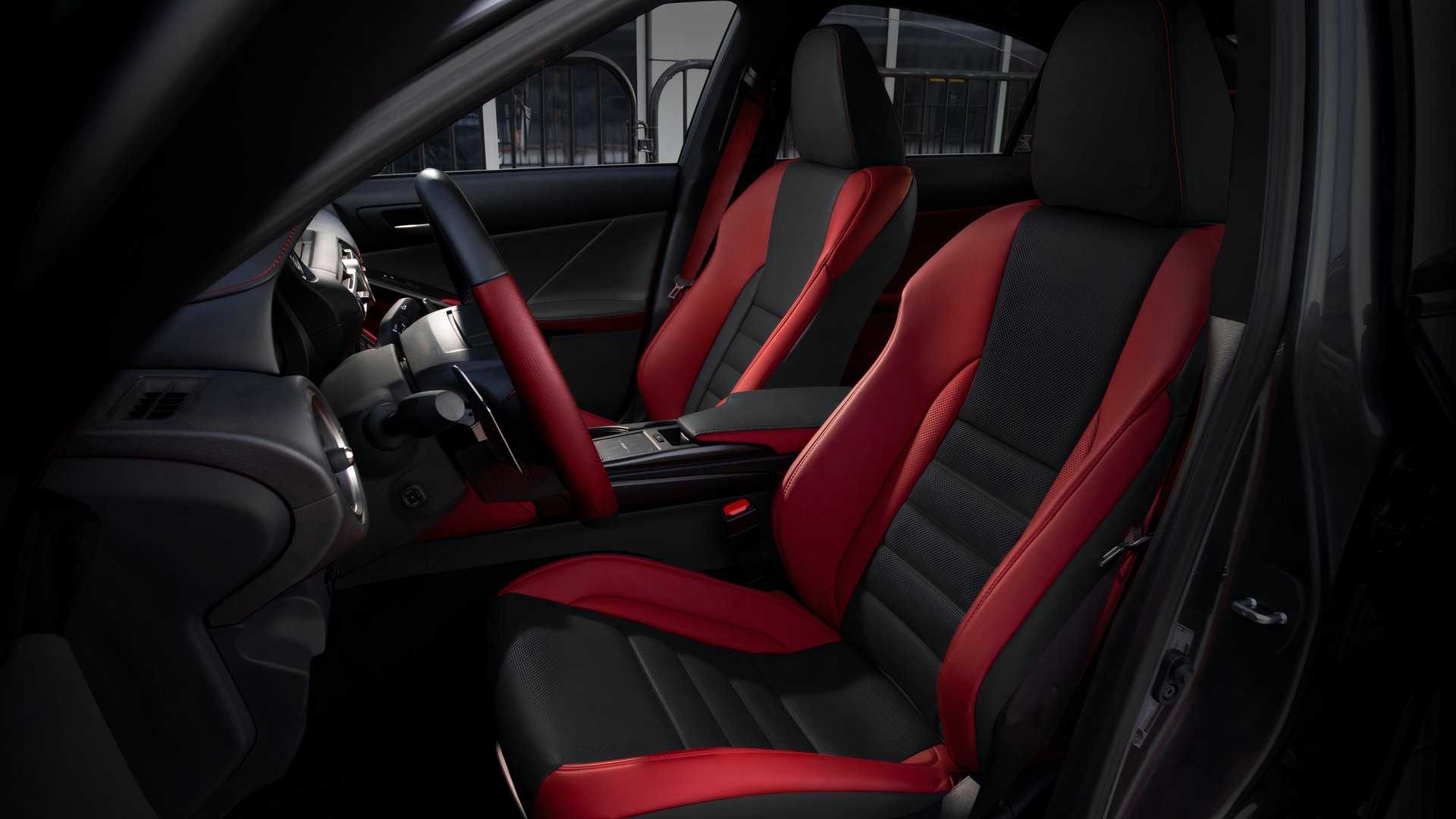 Interior view of 2025 Lexus IS 500