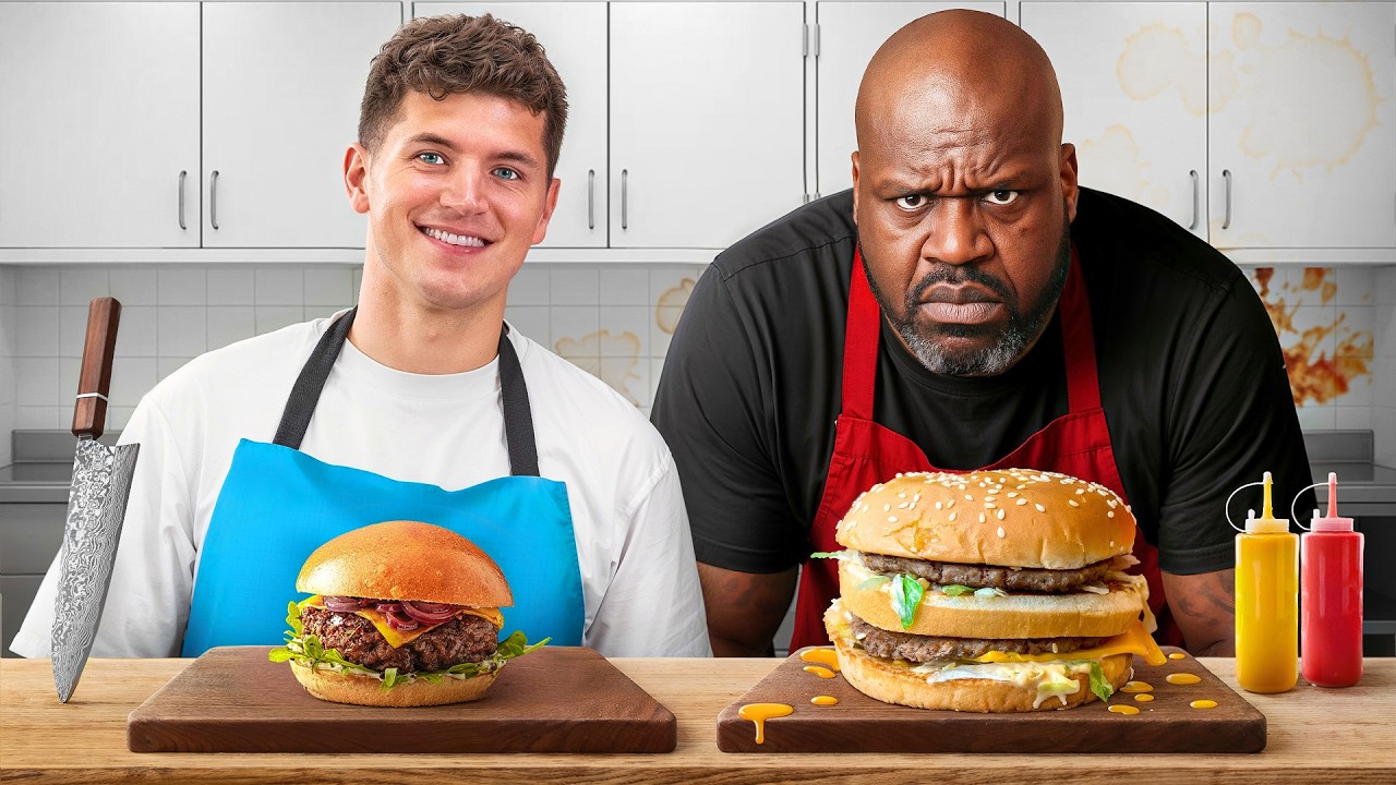 Cooking Challenge Against Shaq Who Wins