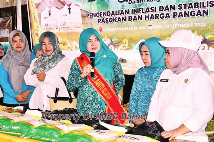 Ketua TP PKK Kunjungi Karau Kuala