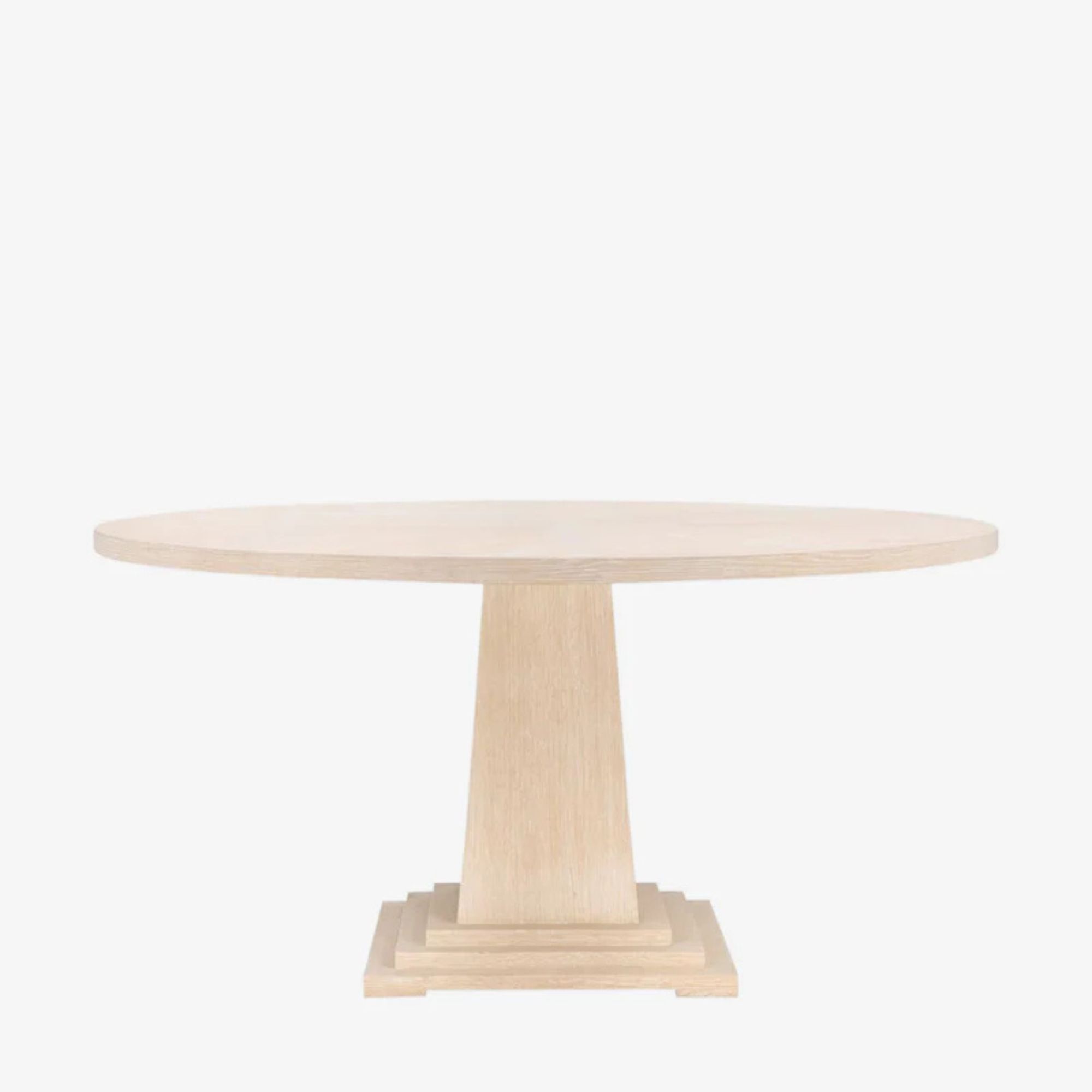Gideon Dining Table against a white background.