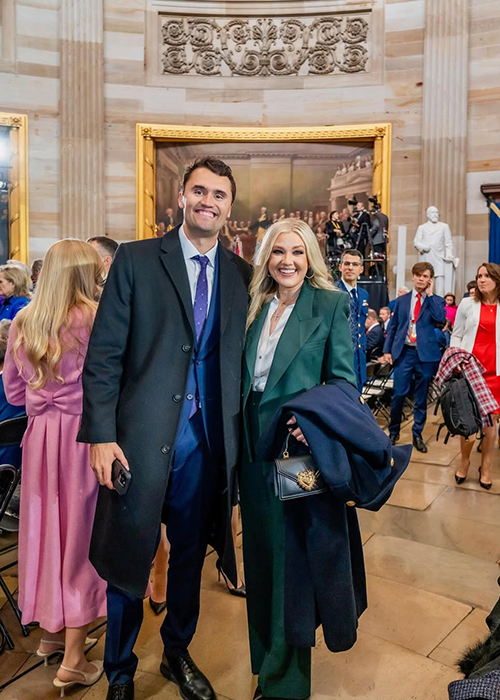 Inside Charlie Kirk's family life with wife Erika Frantzve