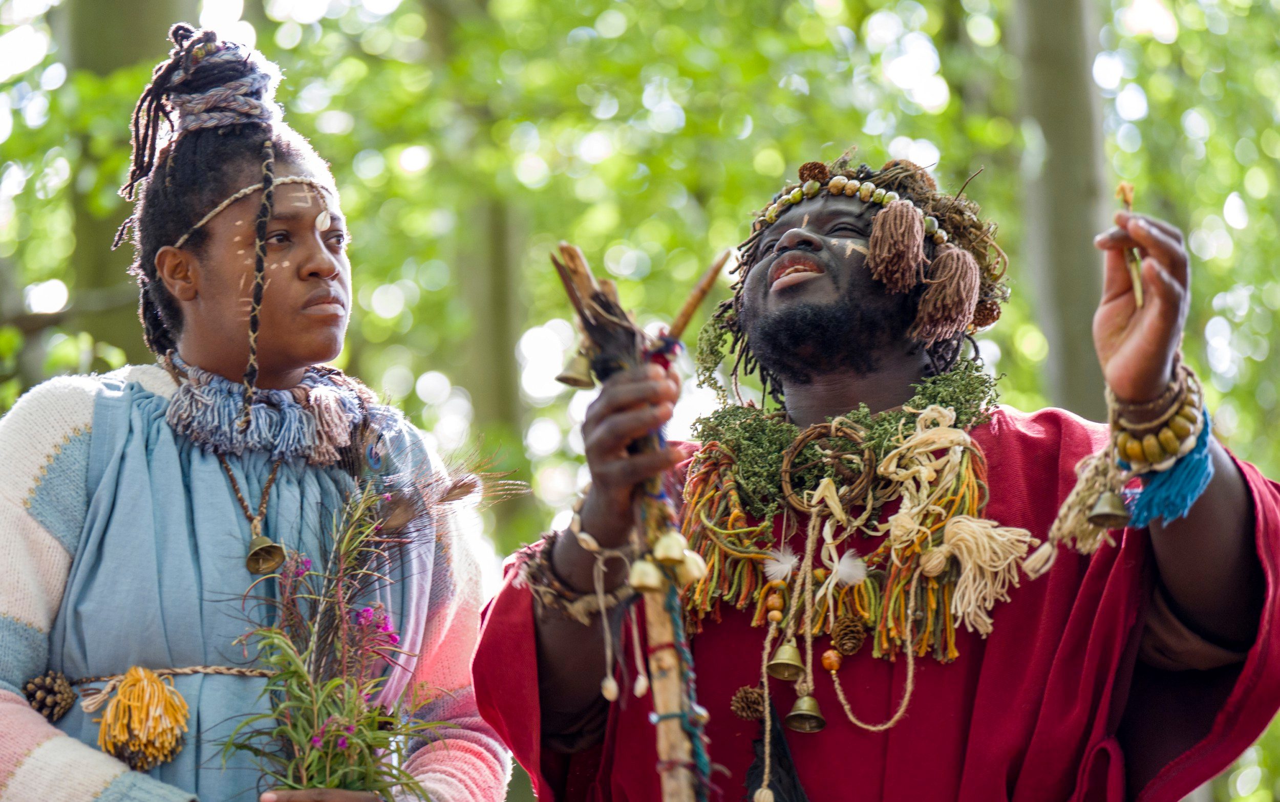 The ‘Kingdom of Kubala’ tribe has ignored a previous eviction notice - PA/Jane Barlow