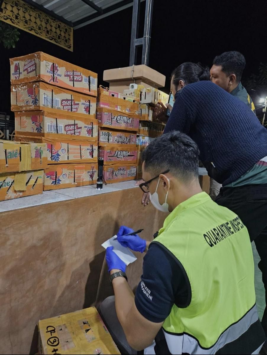 Barantin Kolaborasi dengan BPOM Lakukan Pemeriksaan Bersama untuk Jamin Keamanan Impor Komoditi