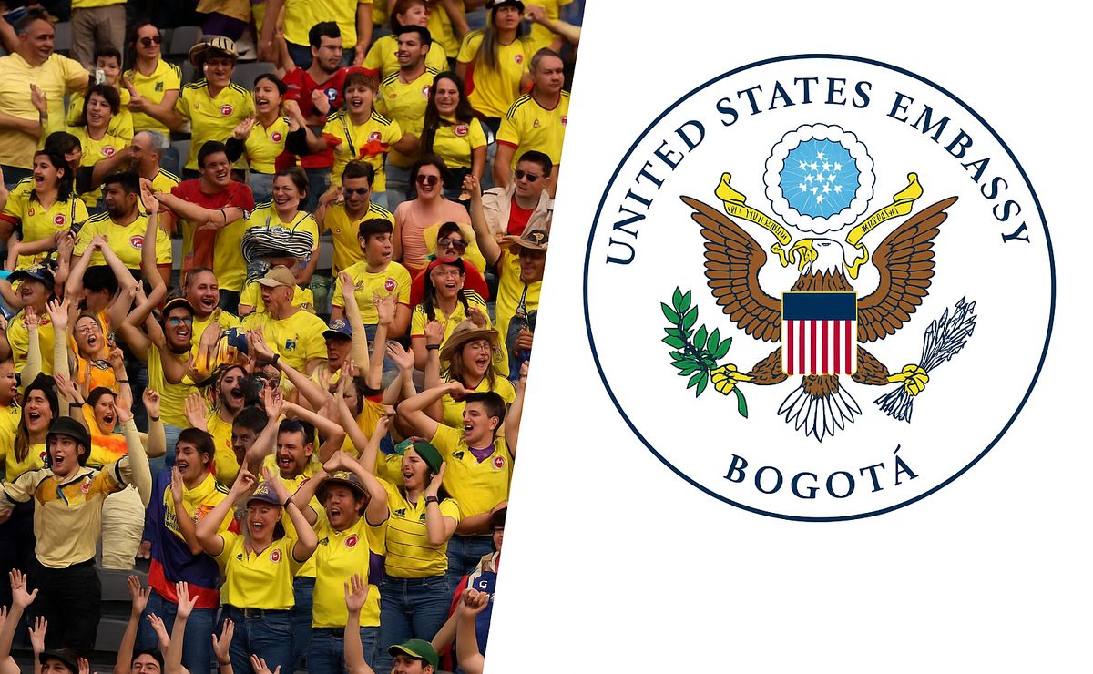 “Es el momento”: el mensaje de la Embajada de USA a los hinchas de la Selección Colombia